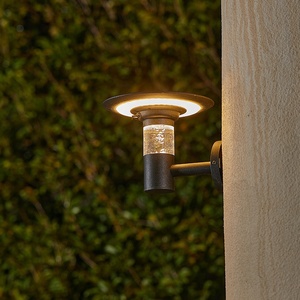 Ip65 lampu dinding surya led tahan air lampu jalan taman dinding tenaga surya lampu led pasang dinding luar ruangan - Product Image 3