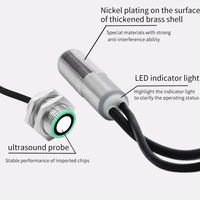 Sensor ultrasónico integrado para controlador de ojo electrónico, detección de lámina simple o doble para sensores de nivel de líquido y película.