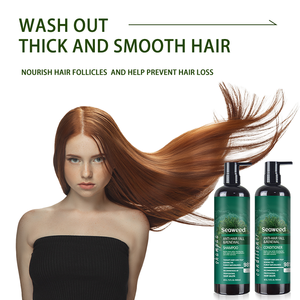 Champú y acondicionador sin sulfato de silicona de algas marinas de 900ml de esencia orgánica natural para reparar el cuidado del cabello - Product Image 3