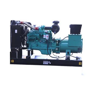 100KW 125KVA heavy duty diesel generador set price with water cooled silent