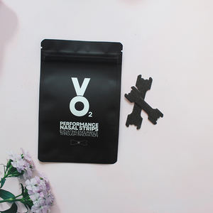 Produtos mais vendidos 2024 tiras nasais de respiração personalizadas melhor para reduzir o ronco fita de nariz de bambu preta sem drogas - Product Image 2