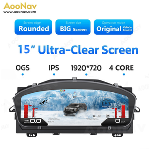 Affichage numérique du compteur de vitesse LCD AOONAV pour voiture, 15 pouces, pour Cadillac Escalade 2007-2014, tableau de bord - Product Image 4