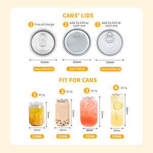 高品質の缶シーリングマシン、操作が簡単で、手動で押すだけのペット缶シーリングマシン、ソーダやバブルティーに最適 - Product Image 3