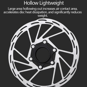 จานเบรคจักรยาน IIIPRO แบบ Centerlock ขนาด 140/160/180/203 มม. สำหรับจักรยานเสือภูเขาและจักรยานถนน ระบบเบรคไฮดรอลิกแบบ Center Lock - Product Image 3