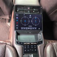 Kit Trois Pièces de Mise à Niveau Intérieure avec Double Écran et Panneau de Commande de Console Centrale pour Porsche Panamera 2010-2016 PCM3.1 PCM4.0