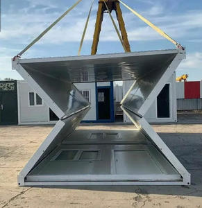 Maison conteneur petites maisons pliantes maisons modulaires modernes prêtes à l'emploi panneaux sandwich préfabriqués pour la maison - Product Image 4