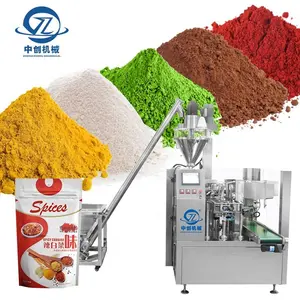 Milk Coffee Tomato Paste Powder Filling Pouch Vertical Packing Premade Bag Food Water Fruit Juice Liquid Packaging Machine
