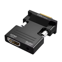 Adaptateur convertisseur vidéo D2122 1080P vers vga+audio