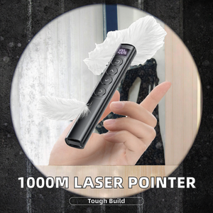 2.4GHz USB có thể sạc lại trình không dây con trỏ <span class=keywords><strong>laser</strong></span> màu đỏ PPT điều khiển từ xa bút PowerPoint trình bày trang điều khiển - Product Image 3