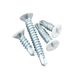 Tornillos Autorroscantes de Cabeza Pan Phillips, Rosca Gruesa, Acero al Carbono, Zincados, Métricos, para Fijación de Chapa Metálica - Product Image 1