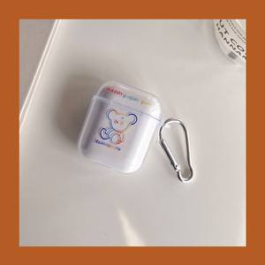 Funda sencilla de flores transparentes para <span class=keywords><strong>AirPods</strong></span> 4 2024, funda para auriculares para <span class=keywords><strong>Apple</strong></span> <span class=keywords><strong>Airpods</strong></span> <span class=keywords><strong>Pro</strong></span> 1 <span class=keywords><strong>2</strong></span> 3 4th <span class=keywords><strong>Gen</strong></span>, funda protectora, llavero - Product Image 6