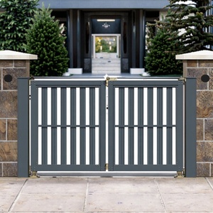 Hiện đại tự động Swing cổng vườn cổng nhôm gấp cổng cho biệt thự/nhà - Product Image 5