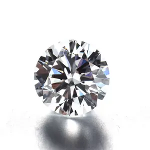 Starsgem 0.53ct D Cor VS Clareza Redondo Brilhante corte sintético Pedra Solta HPHT Lab Grown Diamond