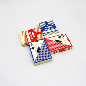 Cartas de Póker de Plástico Ted Texas Hold'em 62x87mm, Resistentes al Agua y al Desgaste, en Caja - Product Image 3