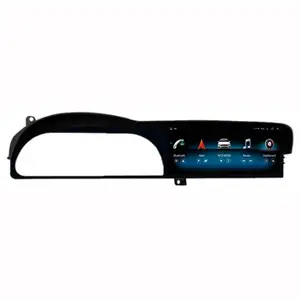 ZESTECH DVD GPS mobil 12.3 inci 8 Core W221 Android 12 navigasi dasbor semua dalam satu layar untuk Mercedes Benz Kelas S W221 W222