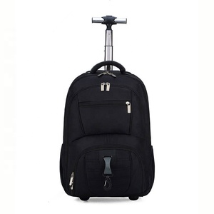 <strong>Rolling</strong> <strong>Backpack</strong> Wheeled Laptop <strong>Backpack</strong> Bag Multi-function High School Trolley <strong>Backpack</strong> - Product Image 2