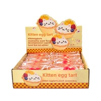 Jouet Squishy TPR Ultra-Doux à Rebond Lent Anti-Stress pour Ados et Jeunes Adultes (14 ans et plus) - Le Best-Seller Kitty Tart