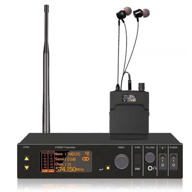 PSM900 Stereo Input In-ear Monitor Wireless 1 Channel Professional Wireless Monitor System