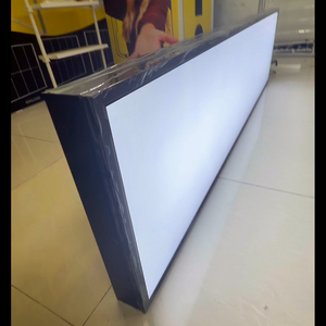Boîte lumineuse en acrylique <span class=keywords><strong>LED</strong></span> murale extérieure personnalisée de 61*61 cm pour la publicité en vitrine d'entreprise, légère - Product Image 6