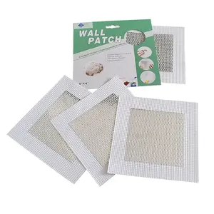 Kit de patchs muraux en aluminium, fibre de verre, cloisons sèches, pour la réparation des fissures murales