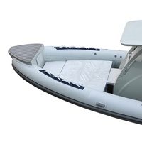 Highfield – bateau côtelé en PVC, 8.6m, 28 pieds, v, coque en aluminium, bateau gonflable à fond dur, 860