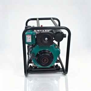 Pompe à eau diesel auto-amorçante durable de 2 pouces avec moteur TJ173F, hauteur de refoulement de 26 mètres, huile <span class=keywords><strong>SAE10W30</strong></span> pour l'irrigation des terres agricoles et des vergers - Product Image 1