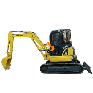 Mini-pelle sur chenilles Komatsu PC50 d'occasion, 5 tonnes, modèle PC50MR-2, avec moteur, pompe et boîte de vitesses PLC, performance longue durée, 2022 - Product Image 1