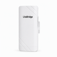 Puente Digital Inalámbrico para Exteriores de 1200 Mbps y 5.8G, Contiene 2 Puertos RJ45 de 10/100/1000 Mbps con Distancia de Transmisión de 1 KM