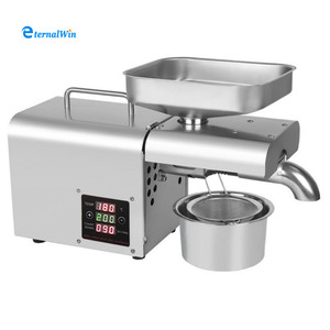 Đầy Đủ Tự Động Thép Không Gỉ Hộ Gia Đình Nhỏ Kích Thước Máy Ép Dầu Đậu Phộng/Ép Dầu Đậu Phộng Mè Flaxseeds Ép Dầu Nhỏ - Product Image 2
