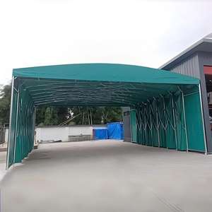 Grande tente pliable rétractable en Oxford 10x20, abri événementiel mobile durable et portable, haute résistance au feu, pour usage extérieur - Product Image 5