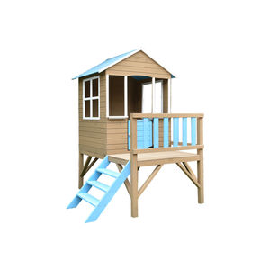 Casa de juegos de madera EN71 para exterior, casa de madera, jardín para niños - Product Image 3