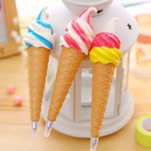 Niedliche Kawaii Eiscreme geformte Plastik kugelschreiber für Kinder - Product Image 3