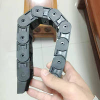 Chaîne porte-câbles flexible en plastique, chemin de câbles flexible, chaîne de protection de câbles