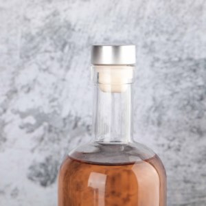 Botellas de vidrio redondas de pedernal, botellas de 750ml con diseño personalizado en línea, productos a la moda, 2023 - Product Image 3