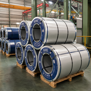 Bobina de Acero Galvanizado Prepintado PPGI PPGL, Bobina de Chapa de Acero con Recubrimiento de Color RAL para Techos, Acero Galvanizado con Recubrimiento de Zinc - Product Image 1