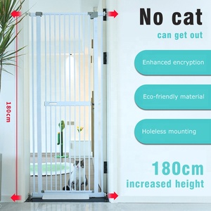 2024 <span class=keywords><strong>New</strong></span> Arrival mở rộng bé Cổng An toàn kim loạ<span class=keywords><strong>i</strong></span> Pet cổng Dog Cat rào cản hàng rào - Product Image 3