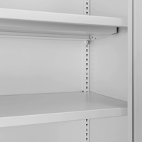Armoire de rangement en métal de haute qualité à 2 portes, mobilier de bureau