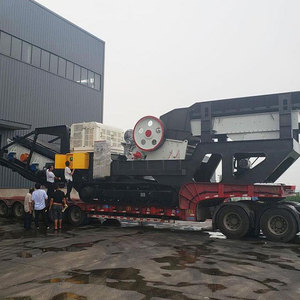 Concasseur à mâchoires sur chenilles de 150-350 Tph pour pierre et béton, installation mobile de concassage de granit et gravier à vendre - Product Image 2