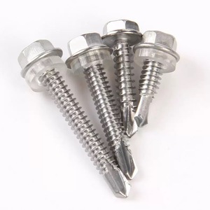 Bibo Yaente Factory M5.5 Hex Head Hex Flange Self-drilling Screws - Dovetail Drill Tail <b>Fasteners</b> for Color Steel Tile Metric - Product Image 3