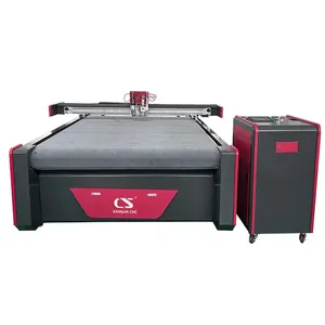 Automatic CNC Leather And Fabric Cutting Machine For Garment Sofa Cover Seat Cover