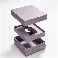 Boîte cadeau rigide de luxe personnalisée de haute qualité avec laminage mat, motif personnalisé, pour vêtements