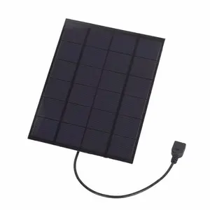 Epoxy Mono 10W Custom Zonnepanelen Lithium Batterij Zonne-Energie Module Mini Zonnepaneel 5V 6V 12V Zonne-Energie Systeem Voor Telefoon