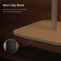 Lampe de table rechargeable sans fil à LED pour hôtel Lampe de bureau sans fil Veilleuse portable pour la maison Restaurant Salle à manger Café