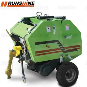 High Quality CE Certificated Mini Hay Baler/Fully Stocked Real Manufacturer Direct Round Baler