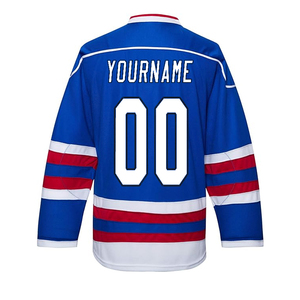 เสื้อฮอกกี้น้ำ<span class=keywords><strong>แข็ง</strong></span>แบบสั่งทำพิเศษ คุณภาพระดับ OEM ผลิตจากโพลีเอสเตอร์ ทนทาน เหมาะสำหรับทีม พร้อมเชือกผูก - Product Image 2