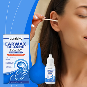 Eliminador de <span class=keywords><strong>cera</strong></span> para los oídos, 10ml, gotas para los oídos para limpiar los oídos, disolución rápida, limpieza suave y eficaz de los oídos - Product Image 4