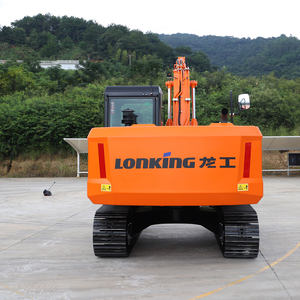 Excavatrice sur chenilles Lonking CDM6150W d'occasion, configuration entièrement d'origine, 14 tonnes, moteur PLC, haute efficacité, faibles émissions, pompe à moteur - Product Image 2