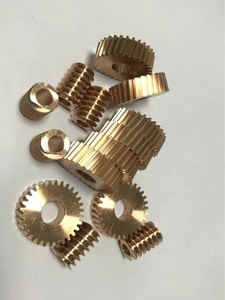 Robotik eklem mekanizmaları için özelleştirilebilir bakır dişli CNC işlenmiş <span class=keywords><strong>Spline</strong></span> dişli bakır raf dişli