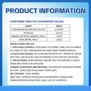 जलीय कृषि और अपशिष्ट जल उपचार के लिए कार्बन स्रोत जीनियस उन्नत जल गुणवत्ता स्थिरीकरण - Product Image 6