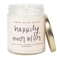 Bougie parfumée romantique, cadeau pour la 1ère anniversaire de mariage, bougie en pot, aromathérapie longue durée pour couple, décoration de la maison